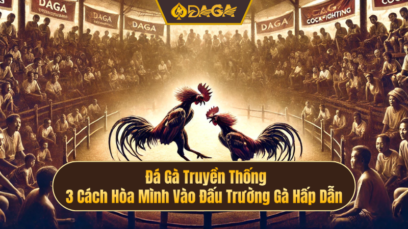 Đá Gà Truyền Thống – 3 Cách Hòa Mình Vào Đấu Trường Gà Hấp Dẫn